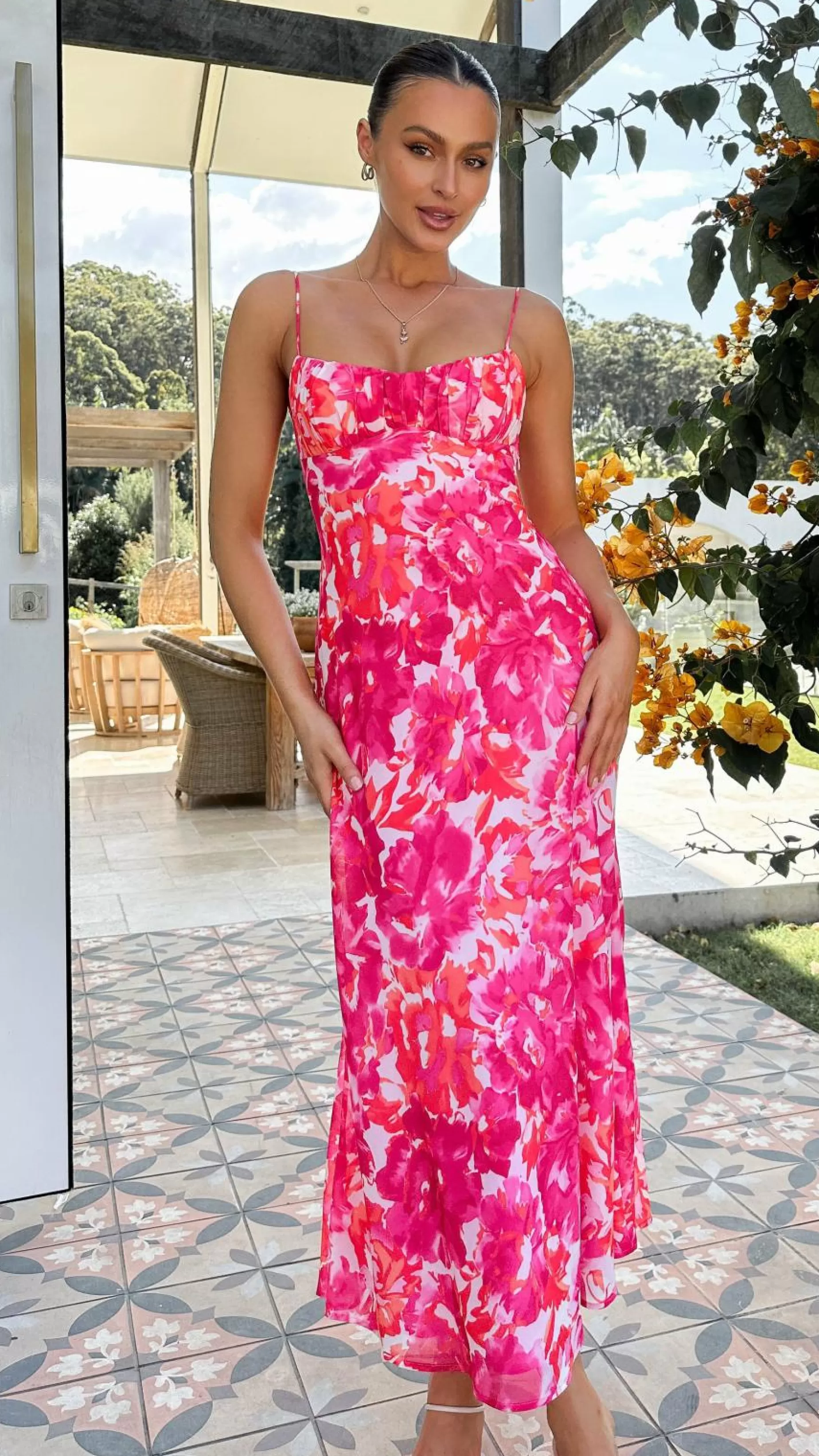 Margie Midi Dress - | Billy J Online