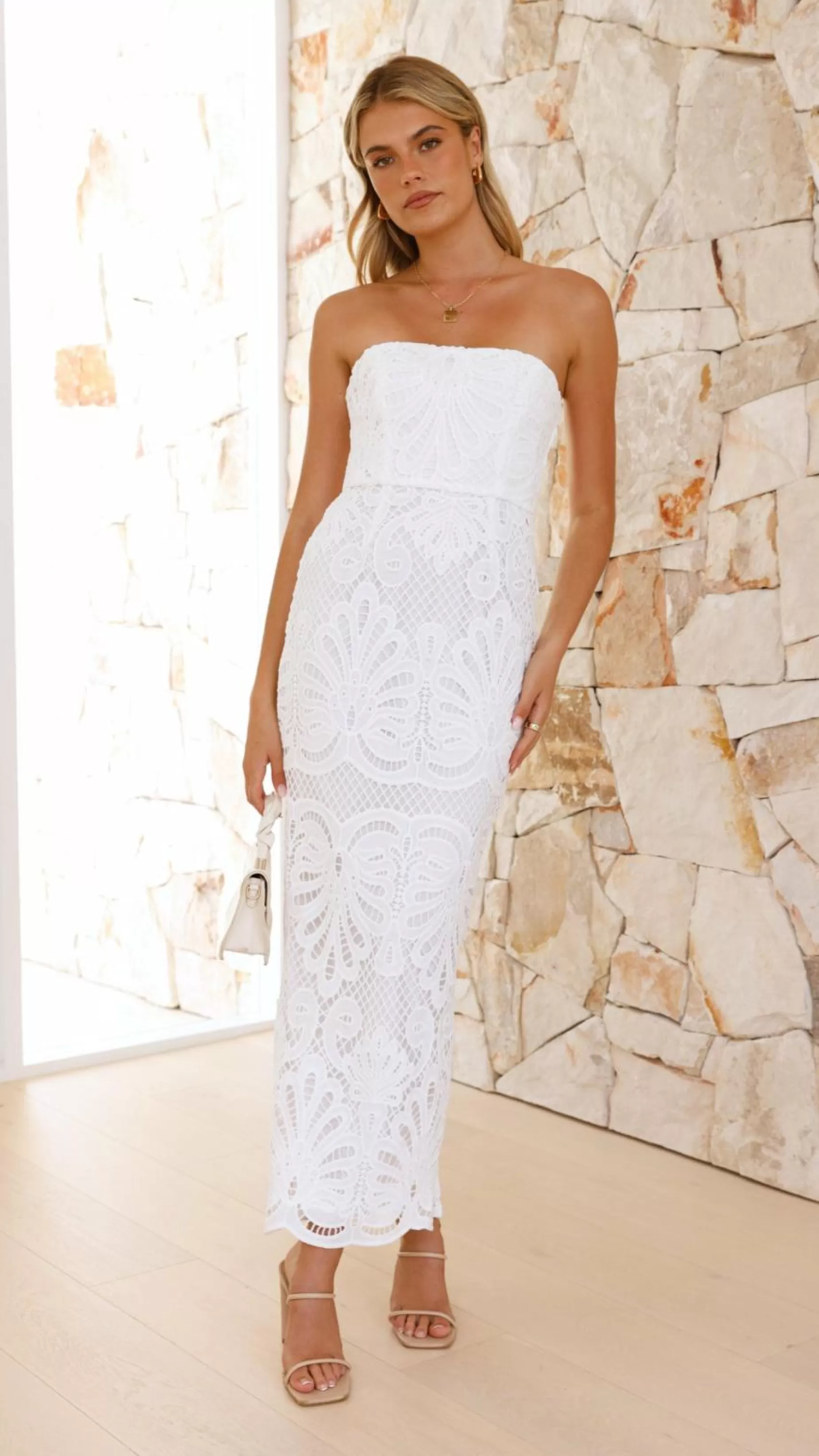 Marina Midi Dress - | Billy J Clearance