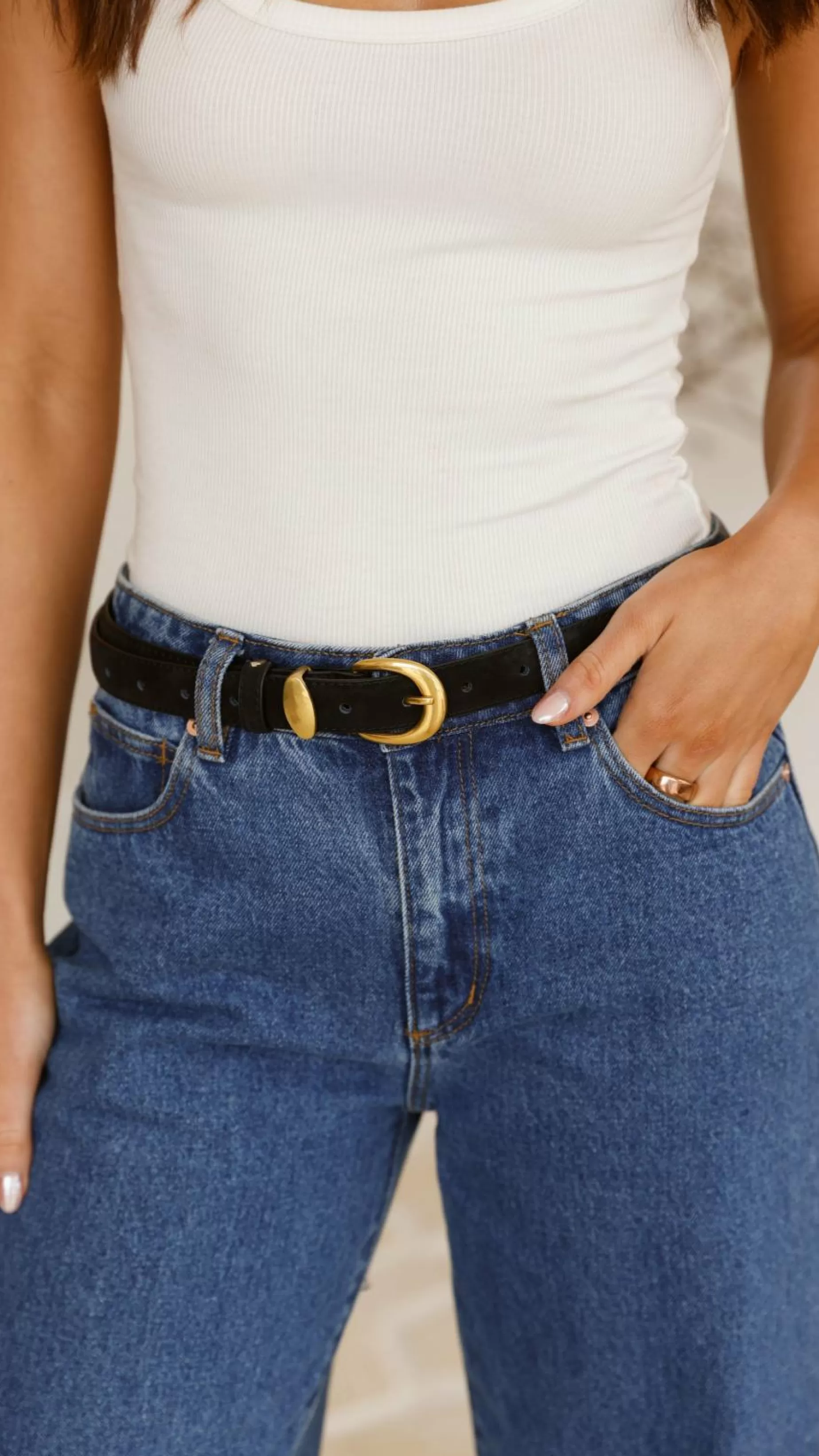 Maya Leather Belt - | Billy J Outlet