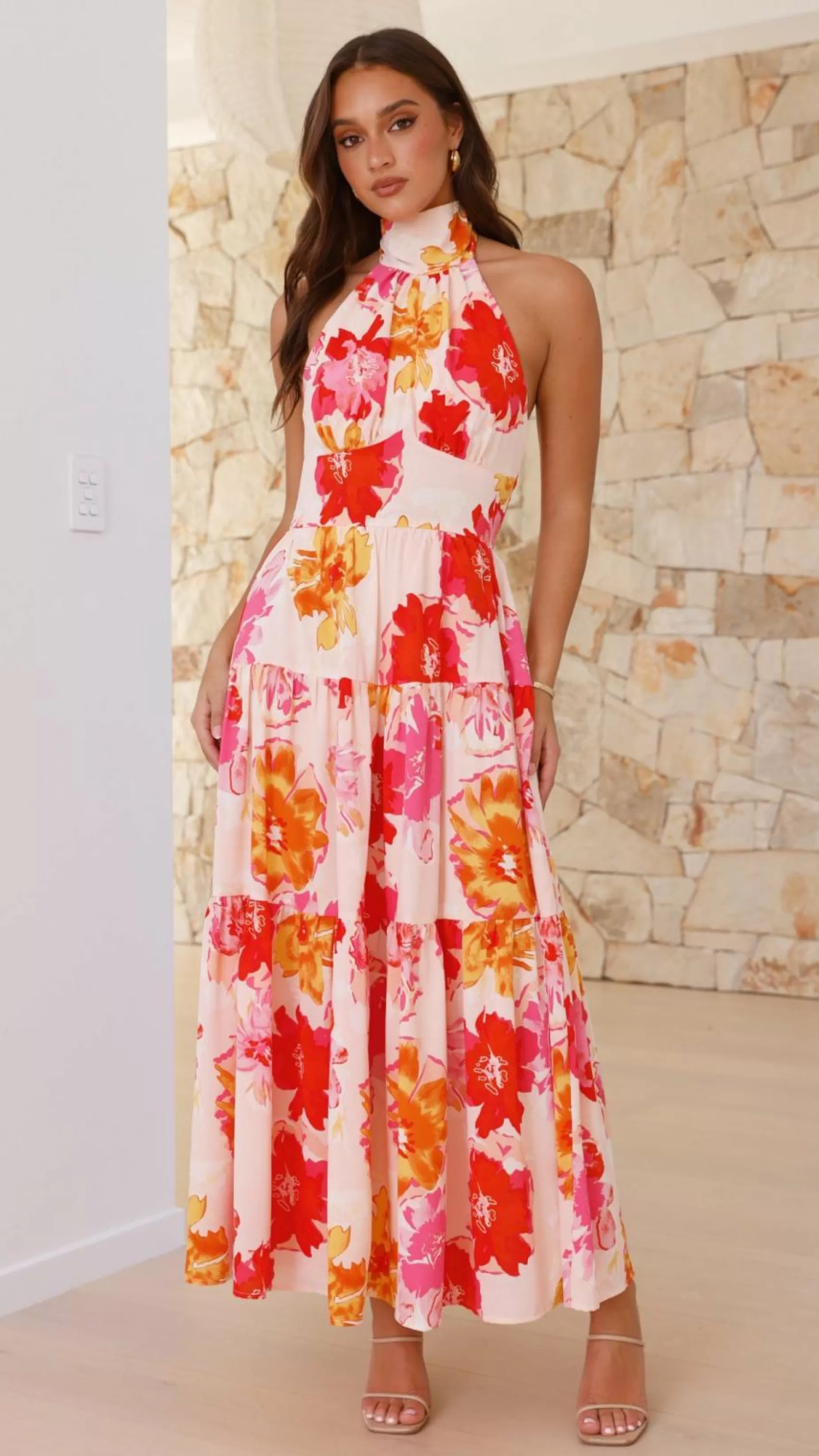 Najila Maxi Dress - | Billy J Cheap