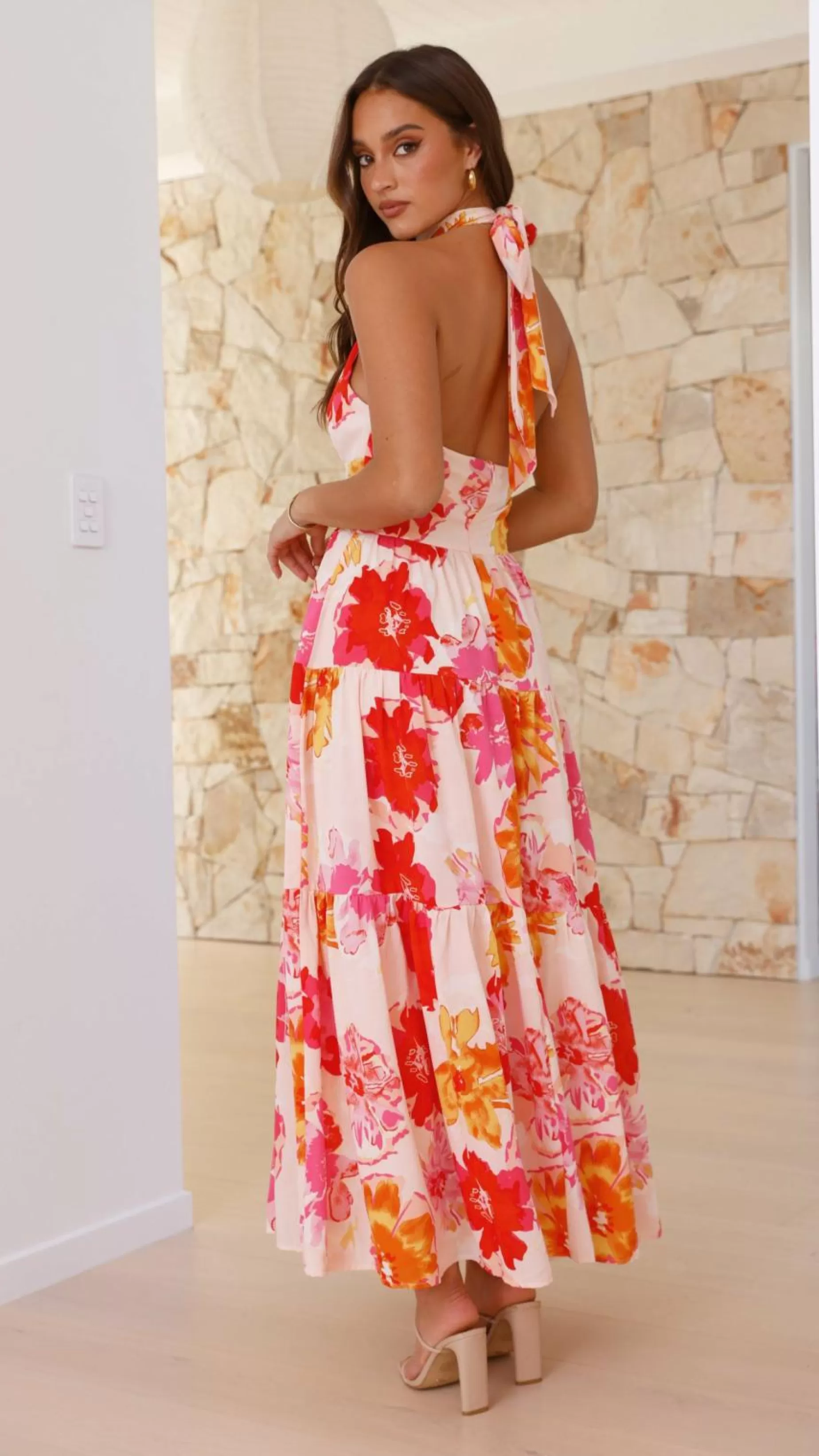 Najila Maxi Dress - | Billy J Cheap