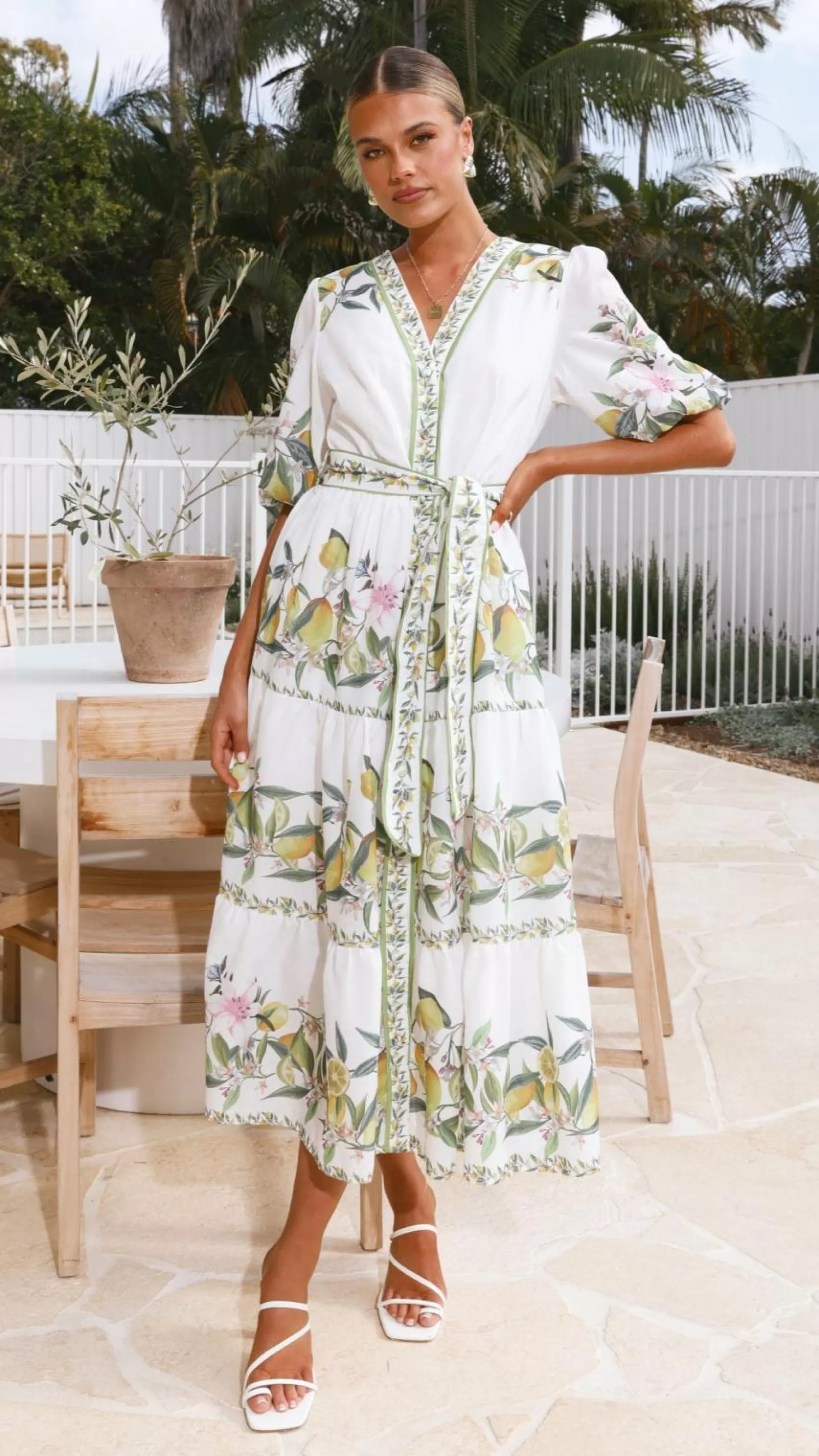 Naoko Maxi Dress - | Billy J Cheap