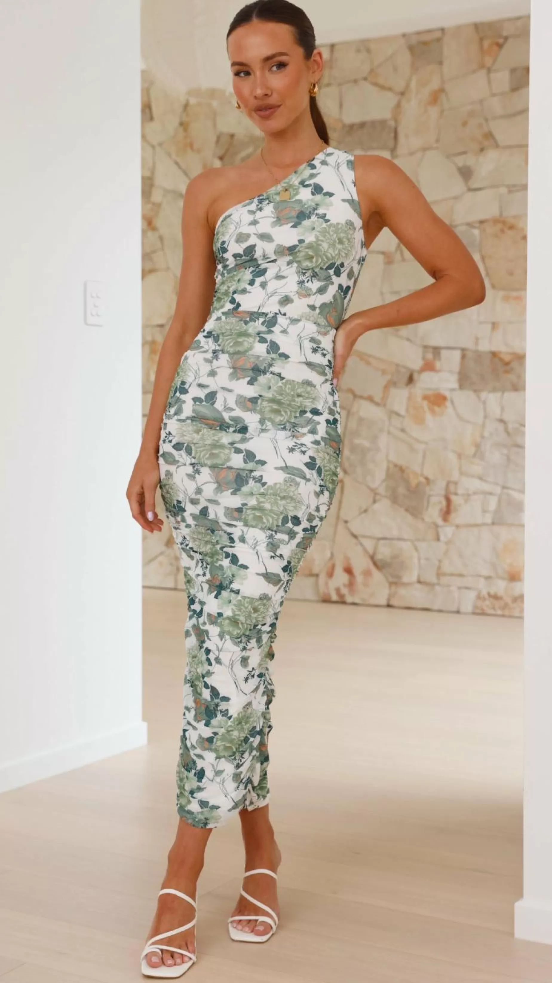 Natalia Midi Dress - | Billy J Fashion