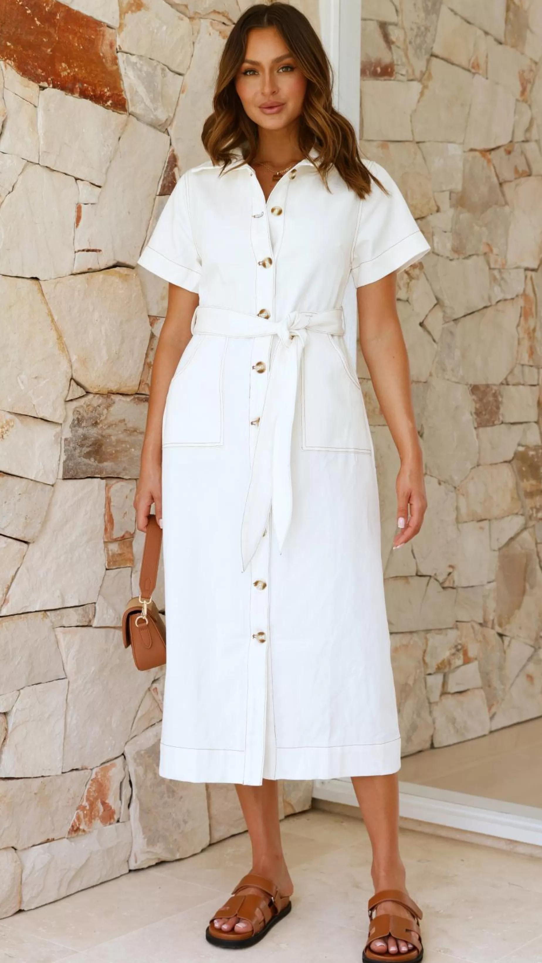 Nicole Midi Dress - | Billy J Cheap