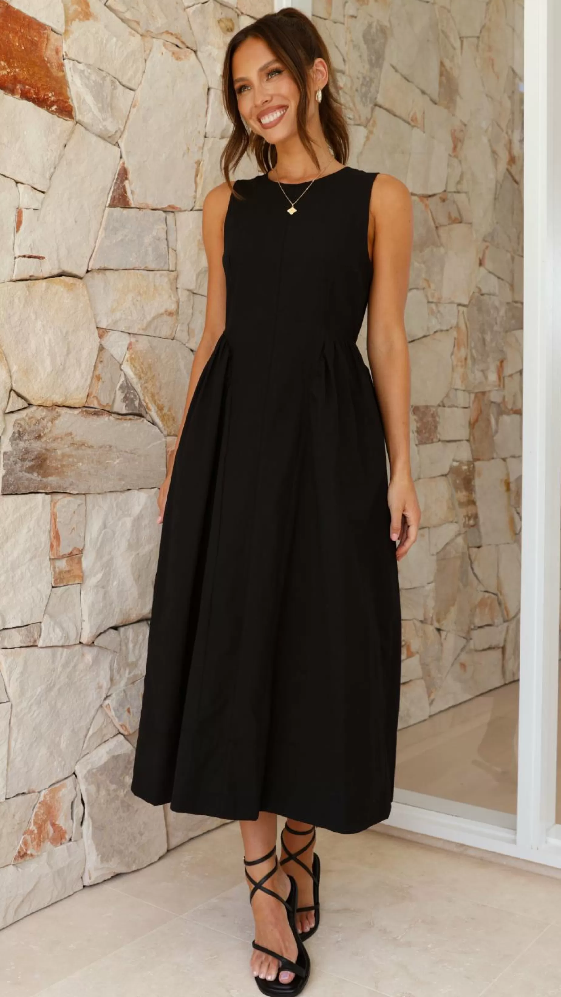 Nikayla Midi Dress - | Billy J Best