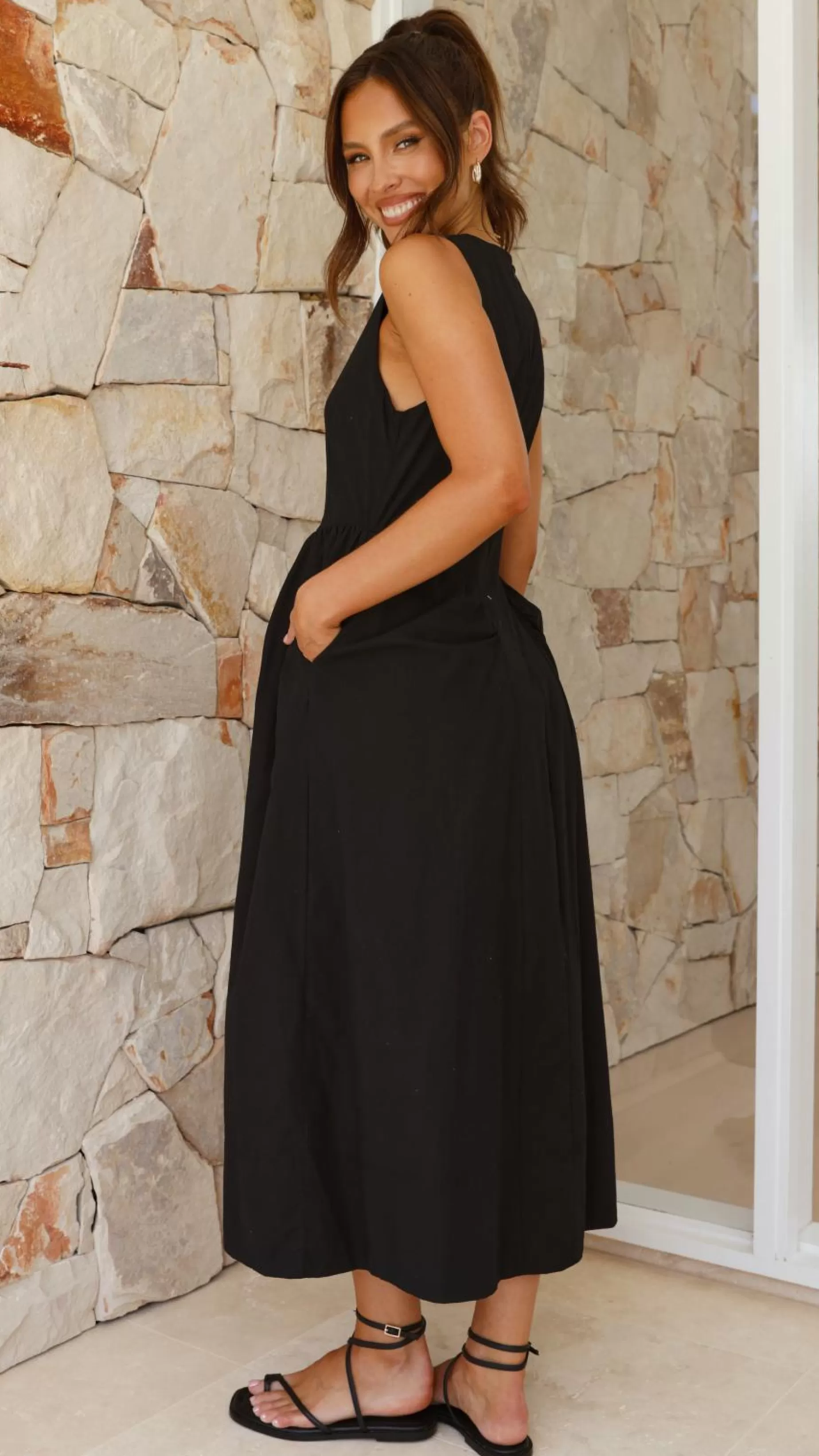 Nikayla Midi Dress - | Billy J Best