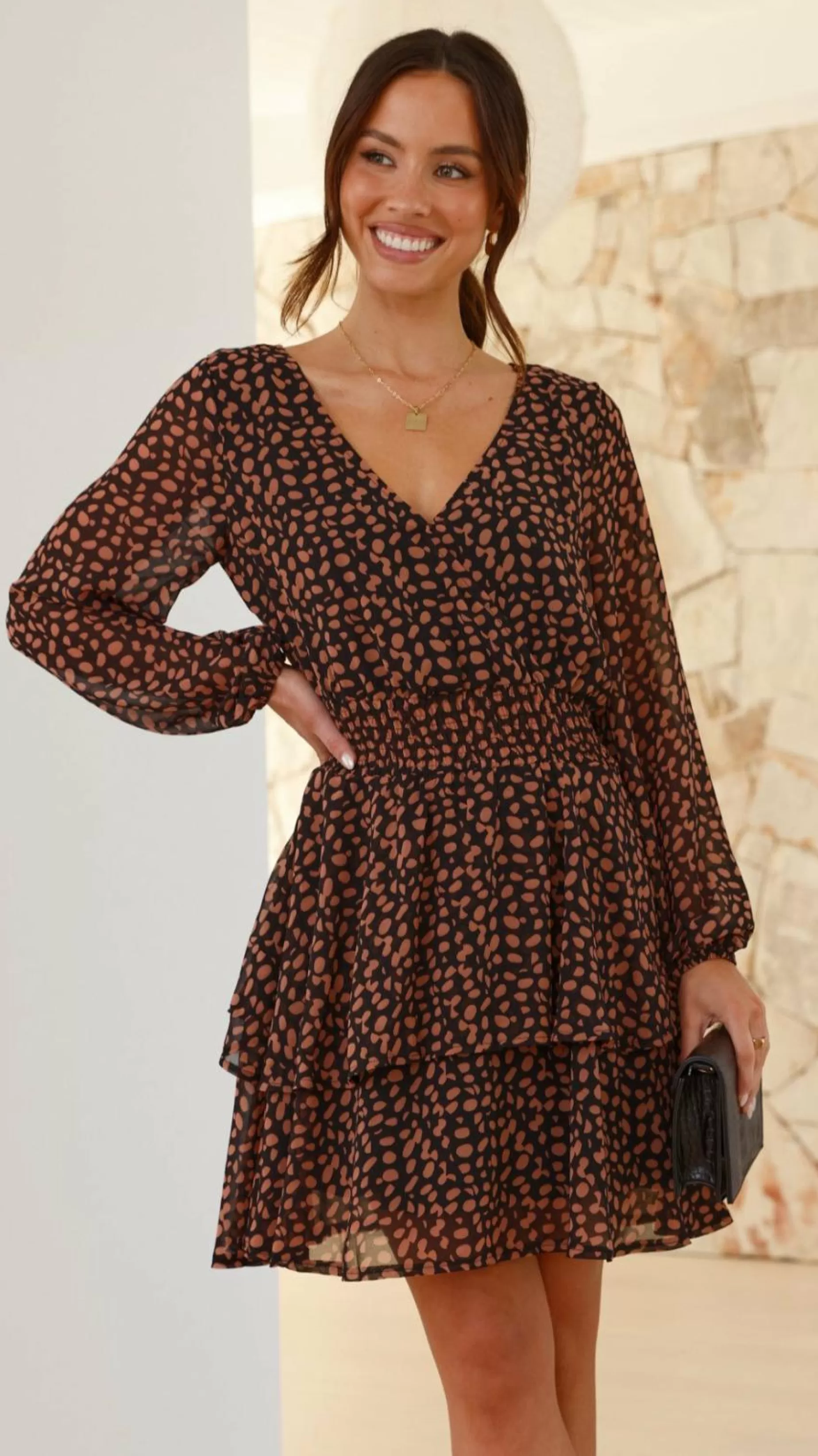Odelia Mini Dress - | Billy J Store
