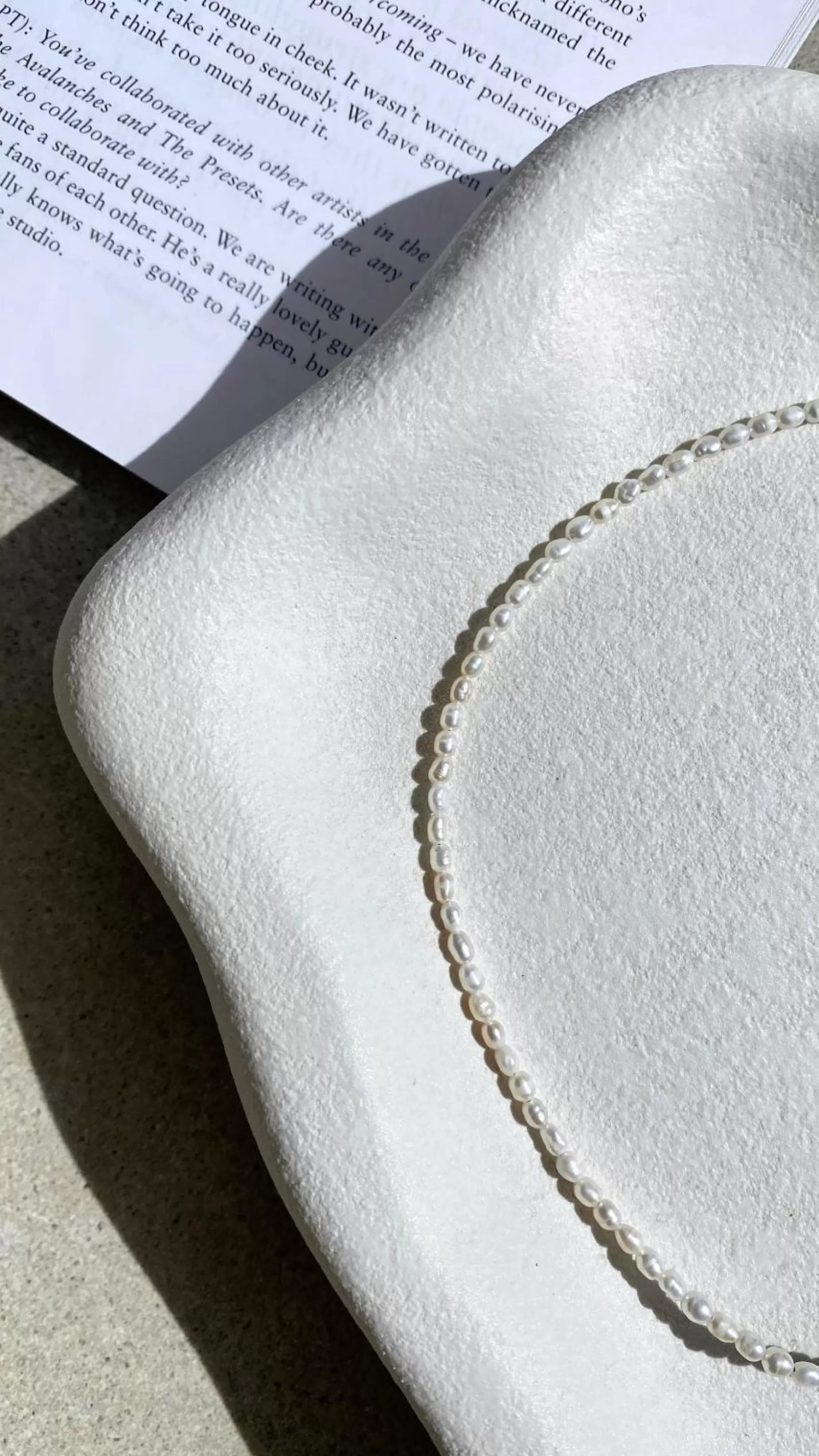Palma Pearls Choker - | Billy J Best