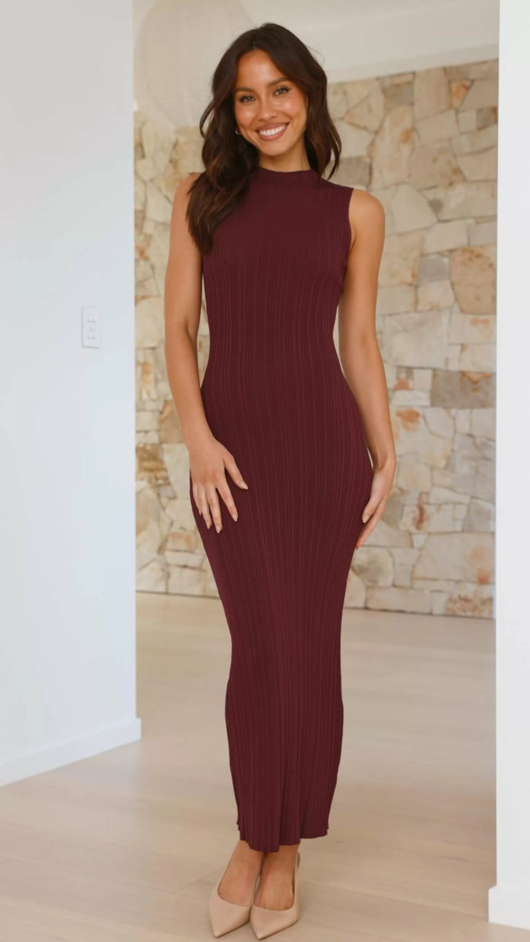 Pia Maxi Dress - | Billy J New