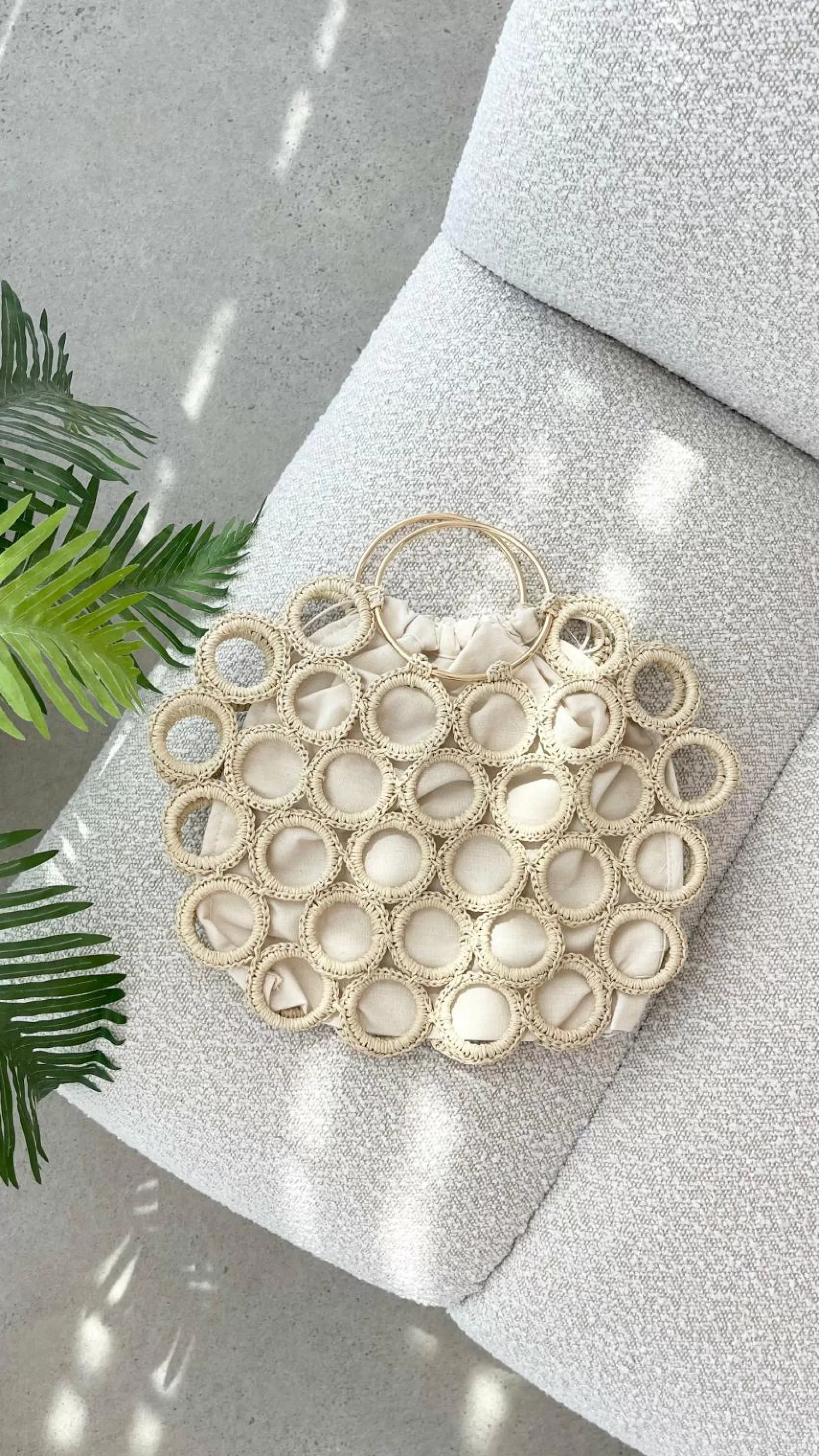 Posie Crochet Rings Bag - | Billy J Cheap