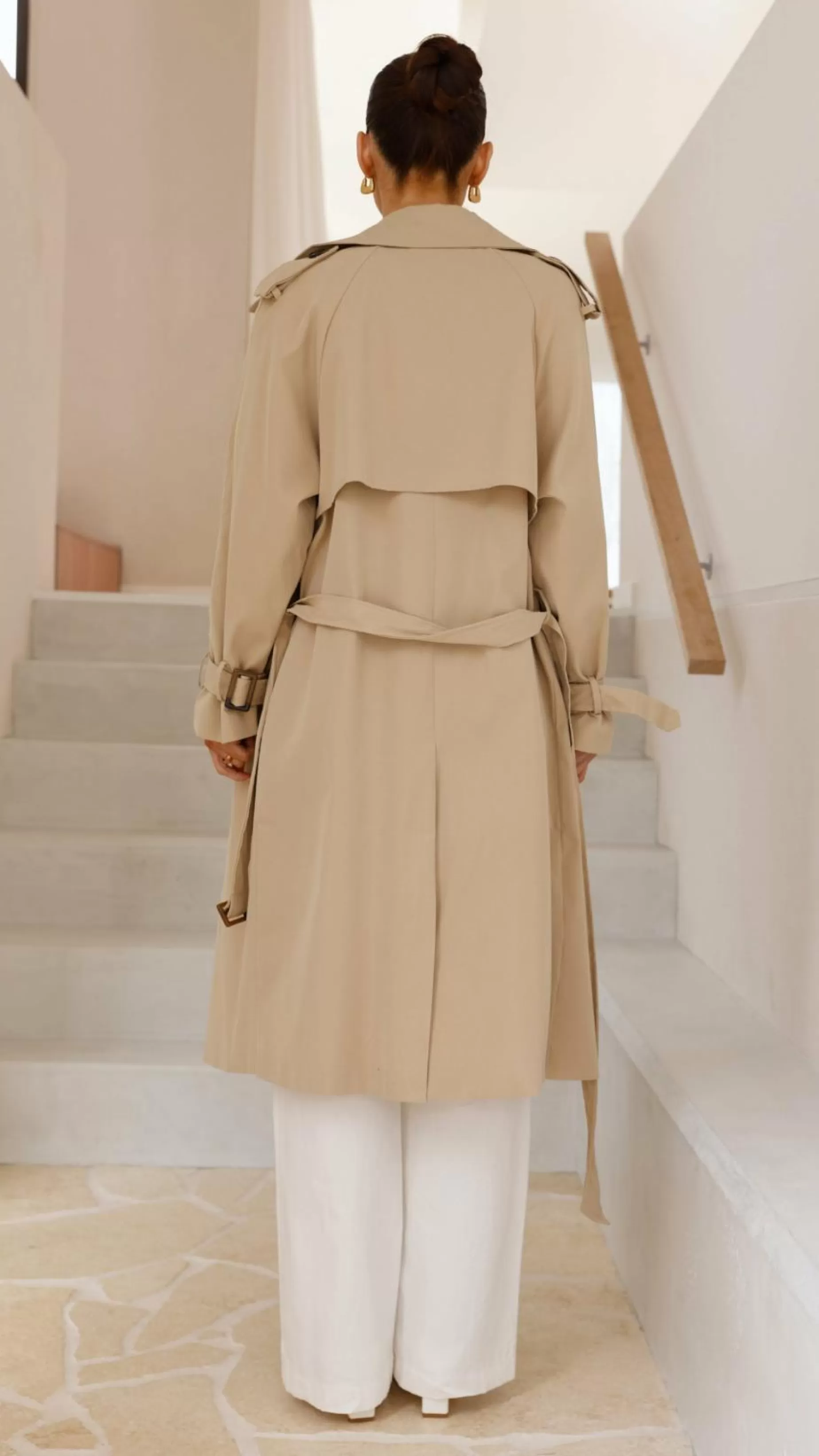 Samara Trench Coat - | Billy J Shop