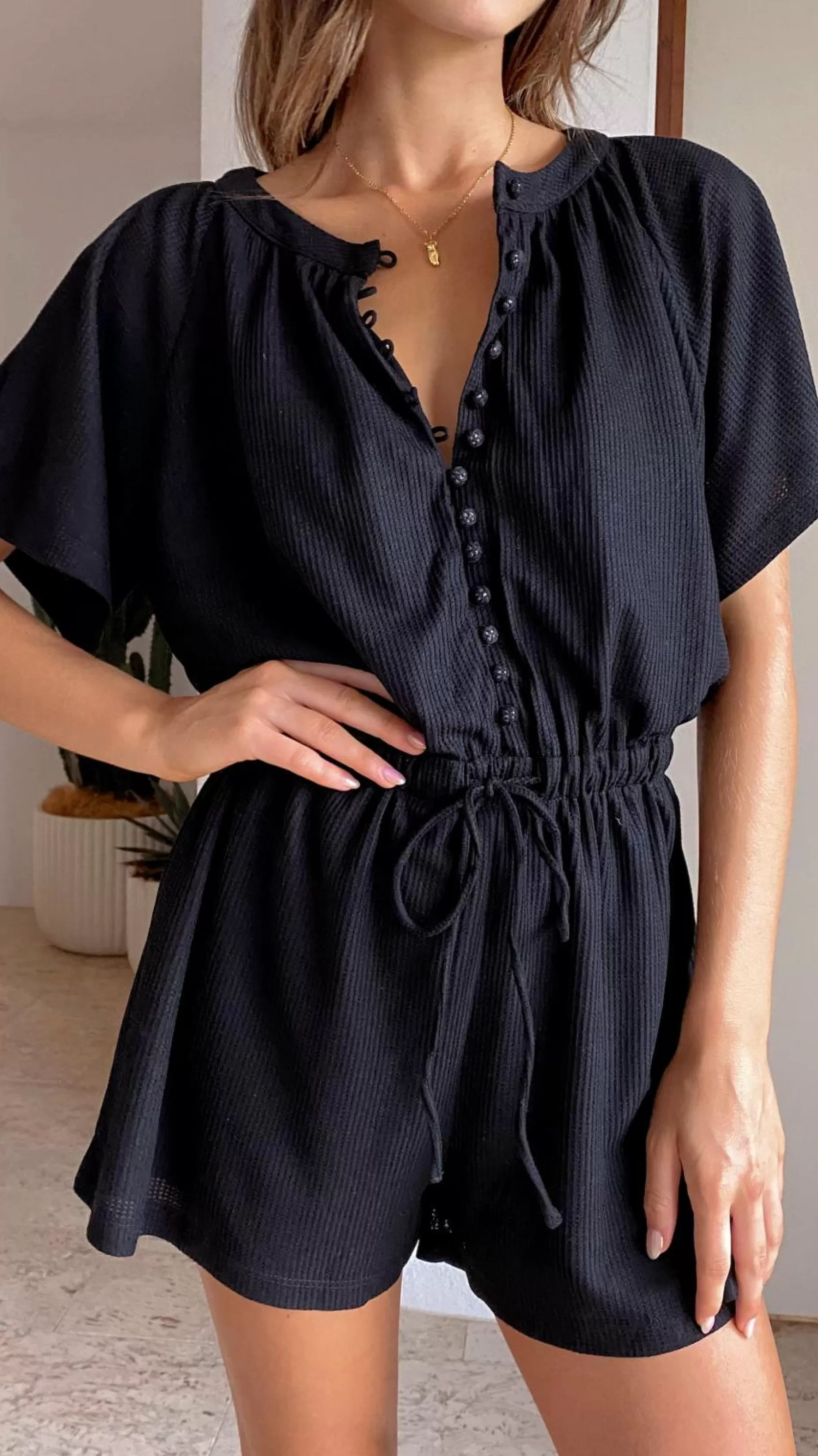 Santorini Playsuit - | Billy J Clearance