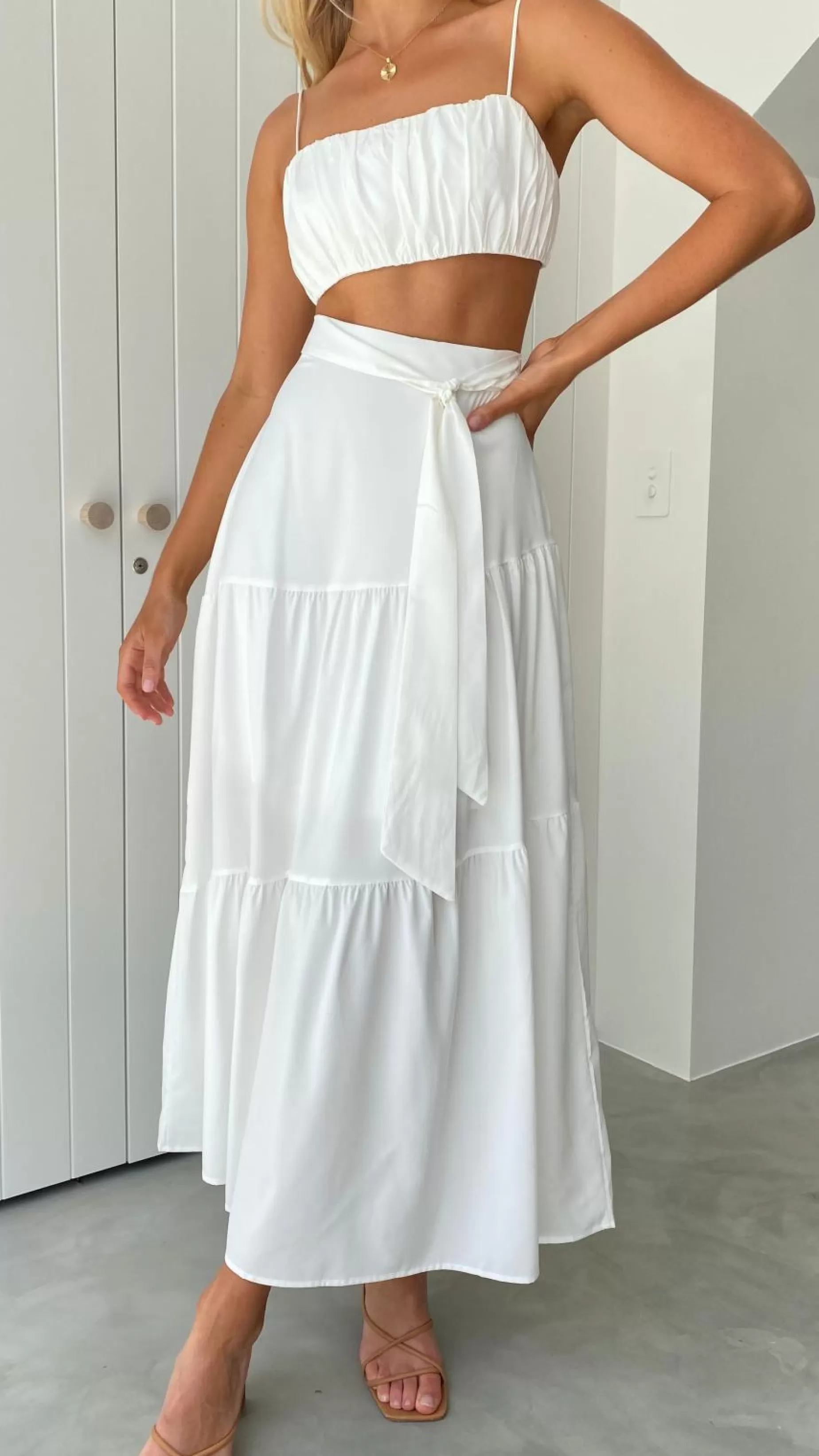 Saraya Top And Skirt Set - | Billy J Best