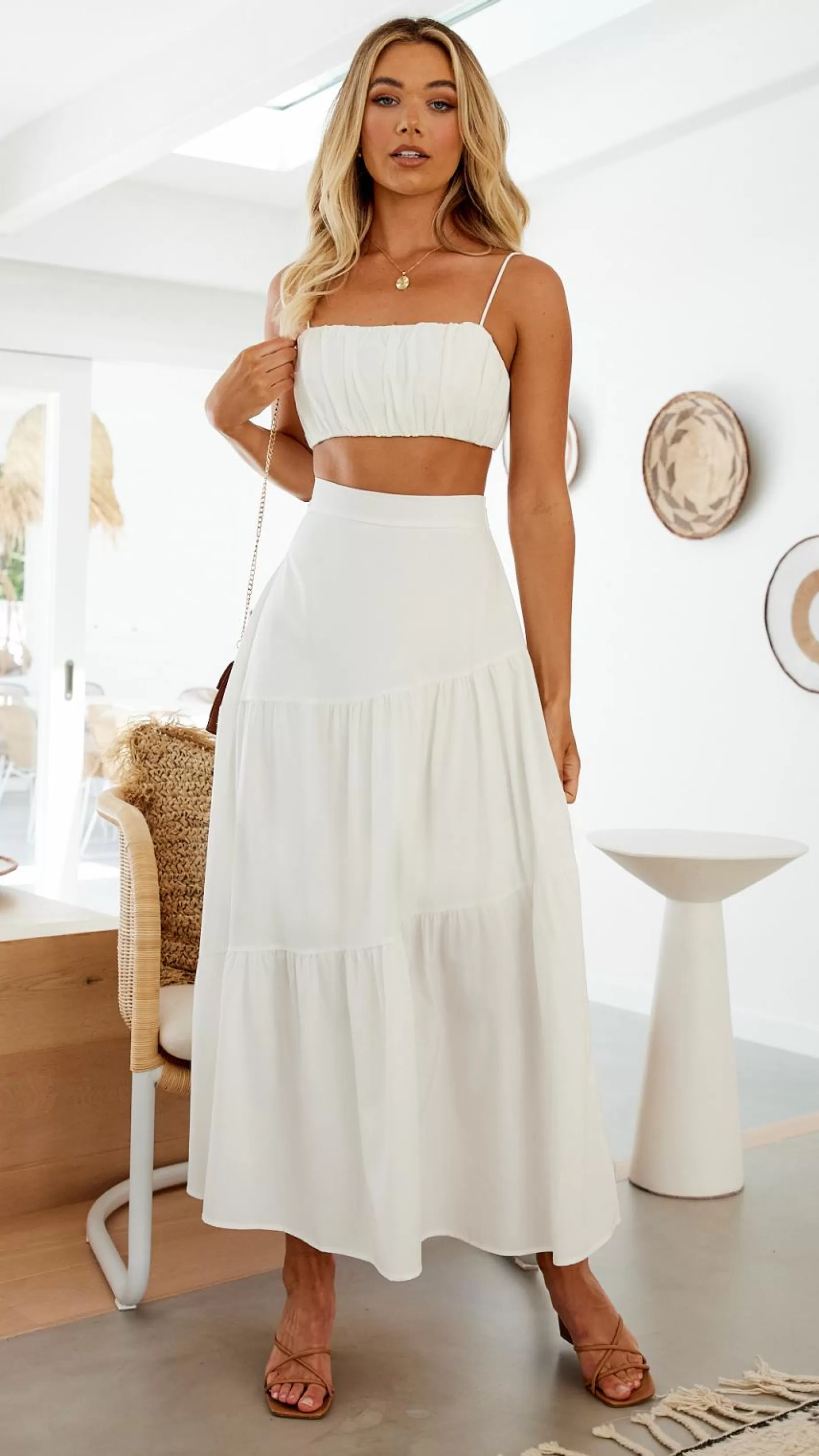 Saraya Top And Skirt Set - | Billy J Best