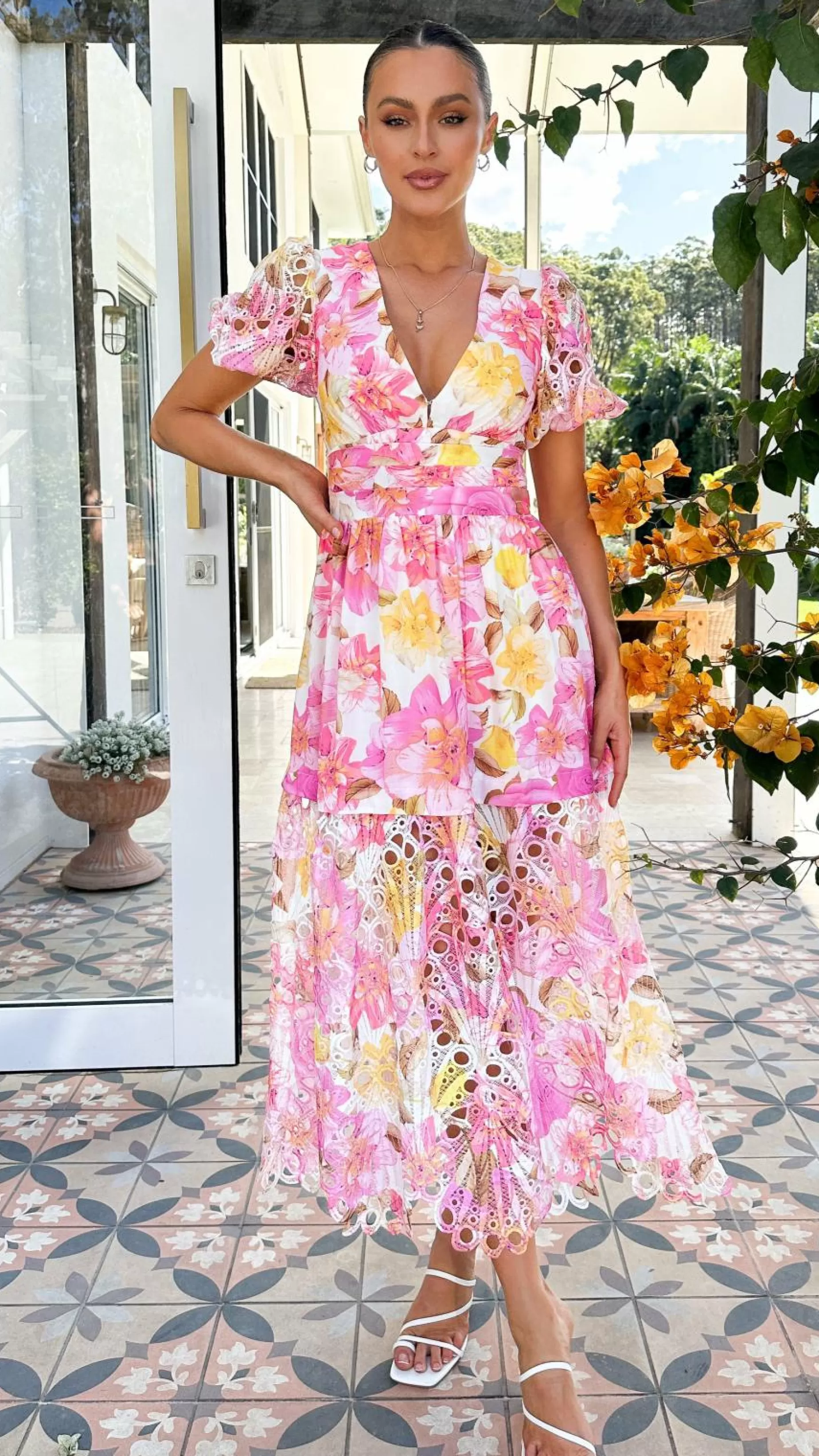 Solana Midi Dress - | Billy J Store