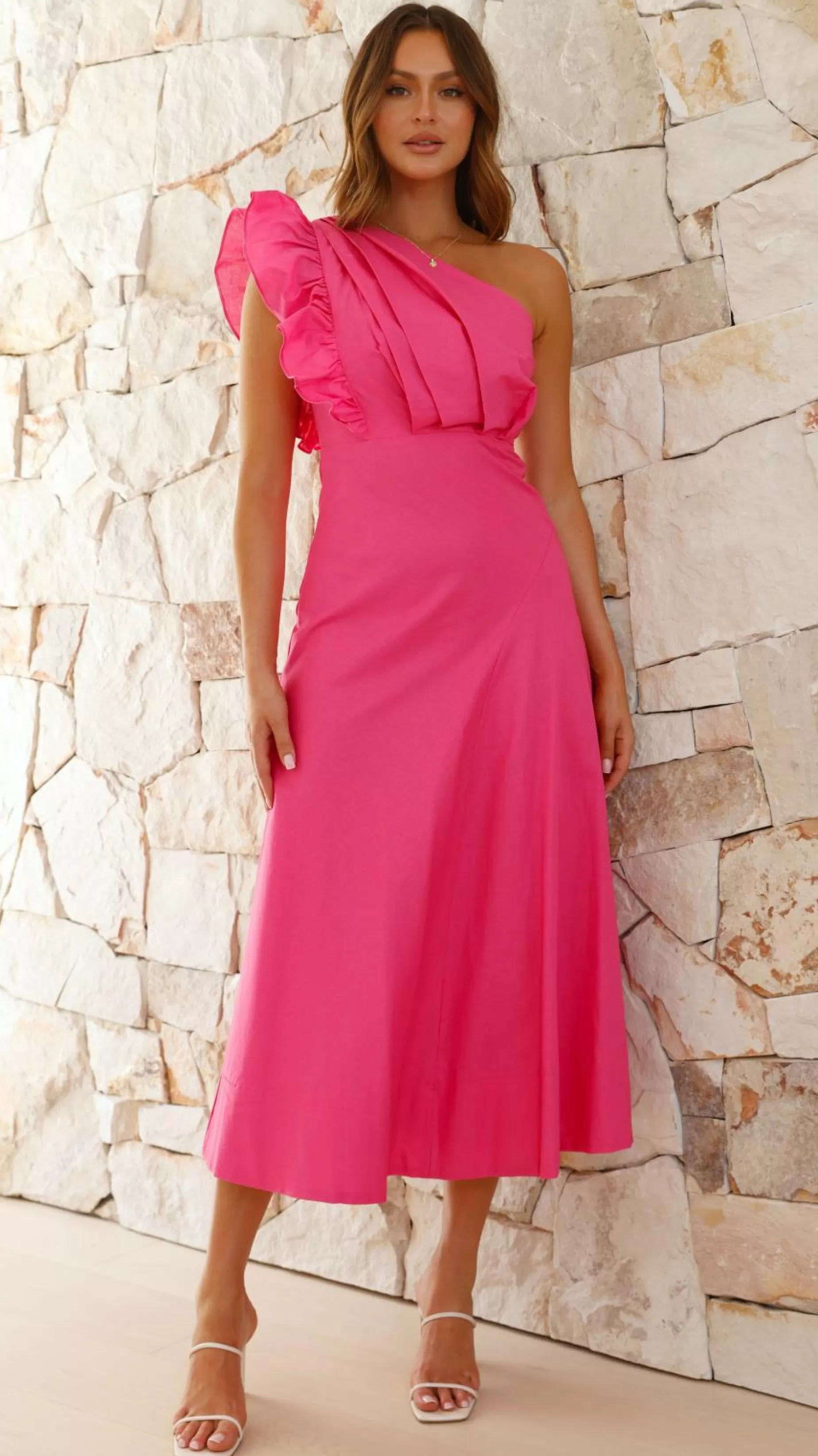 Stassie Midi Dress - | Billy J New