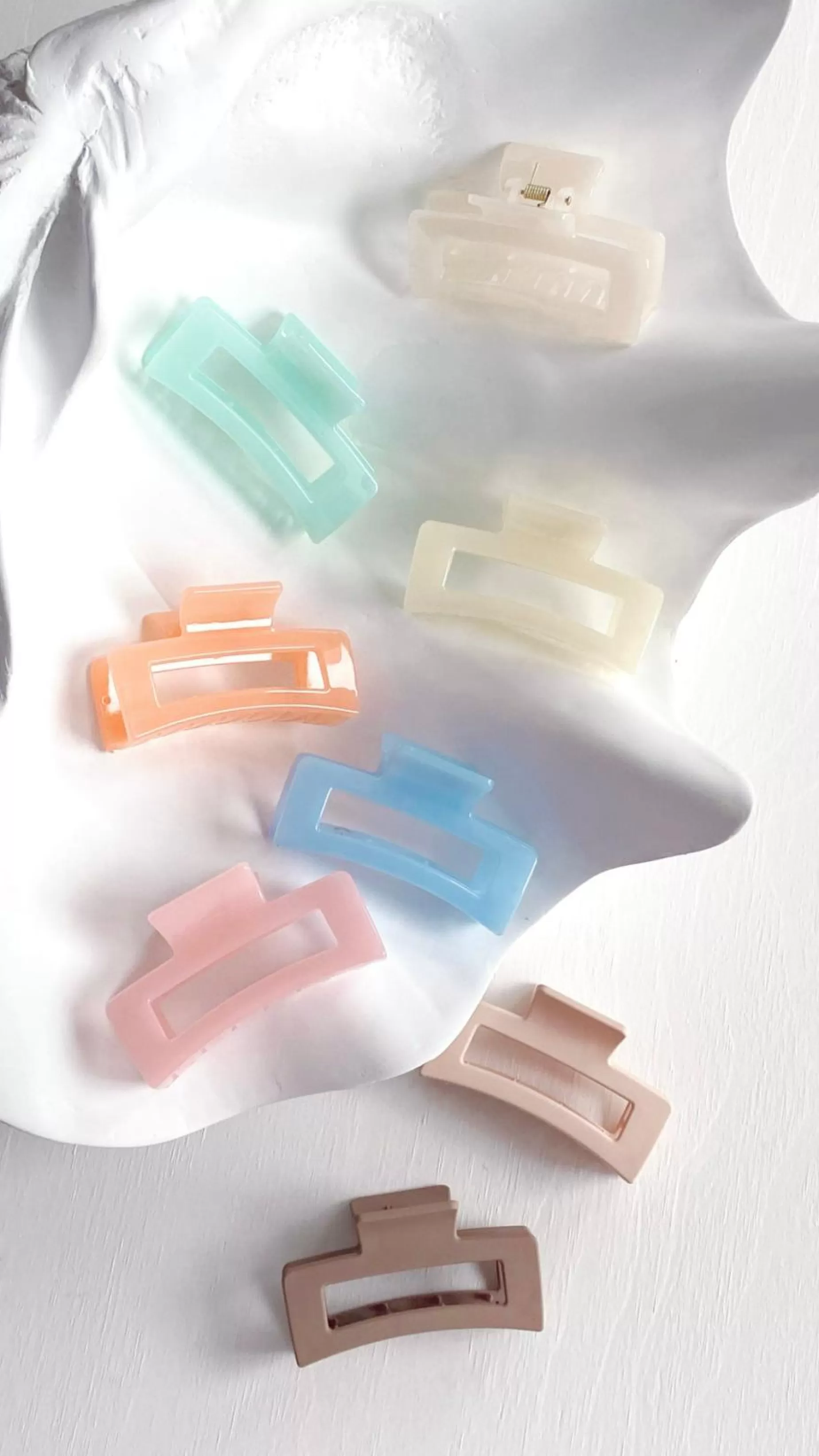 Steph Rectangle Claw Clip - | Billy J Best Sale