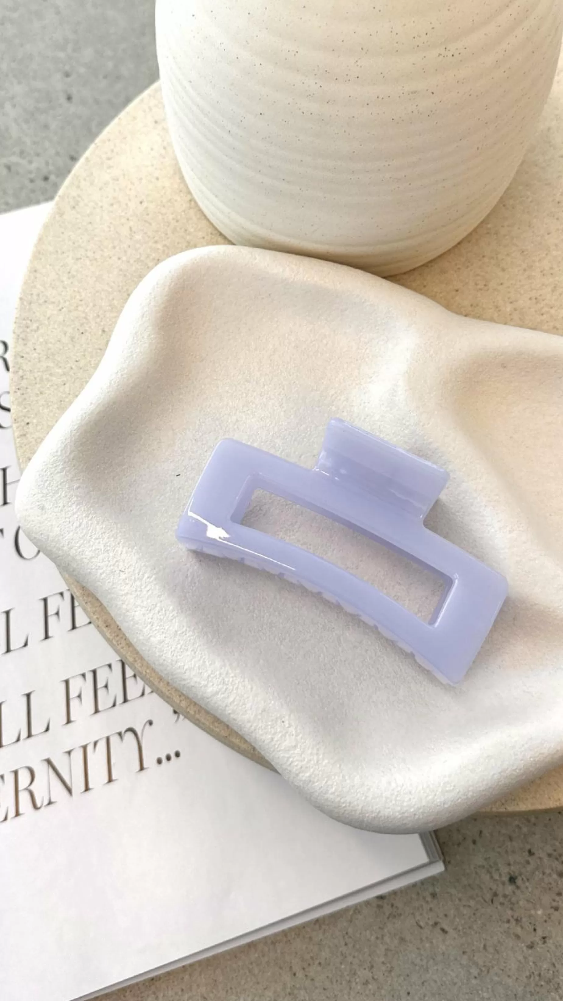 Steph Rectangle Claw Clip - | Billy J Cheap