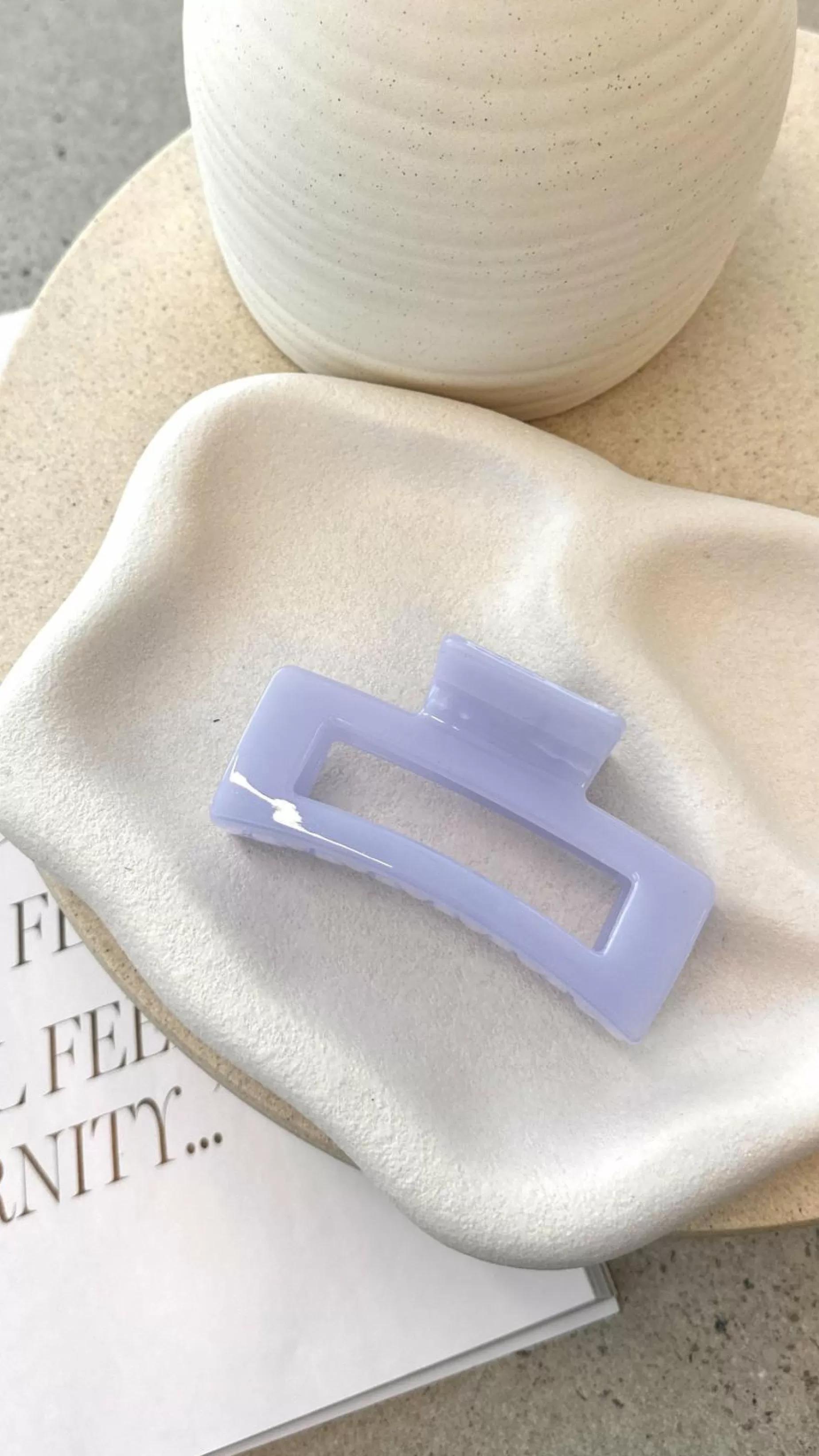 Steph Rectangle Claw Clip - | Billy J Cheap