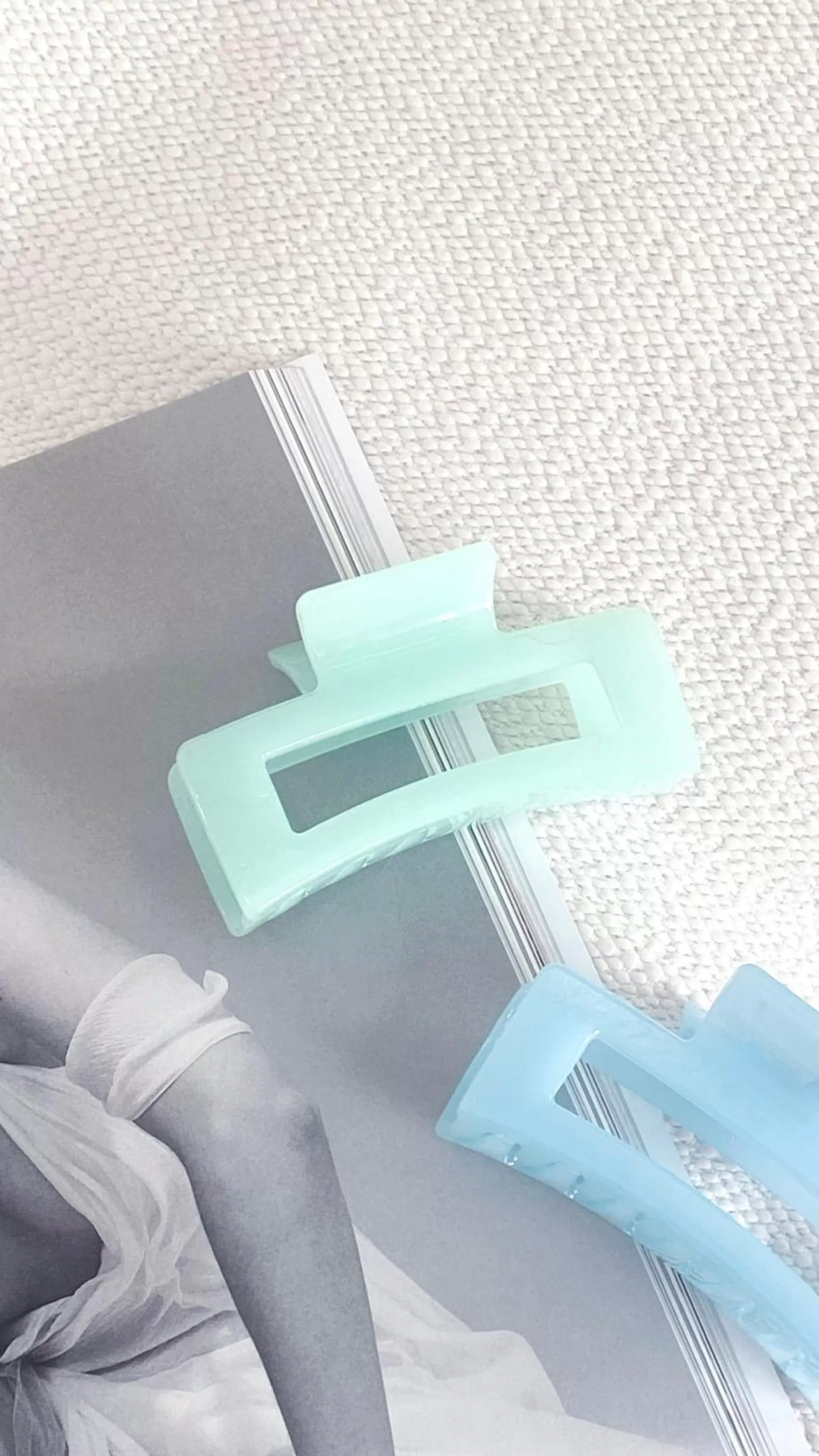 Steph Rectangle Claw Clip - | Billy J Fashion