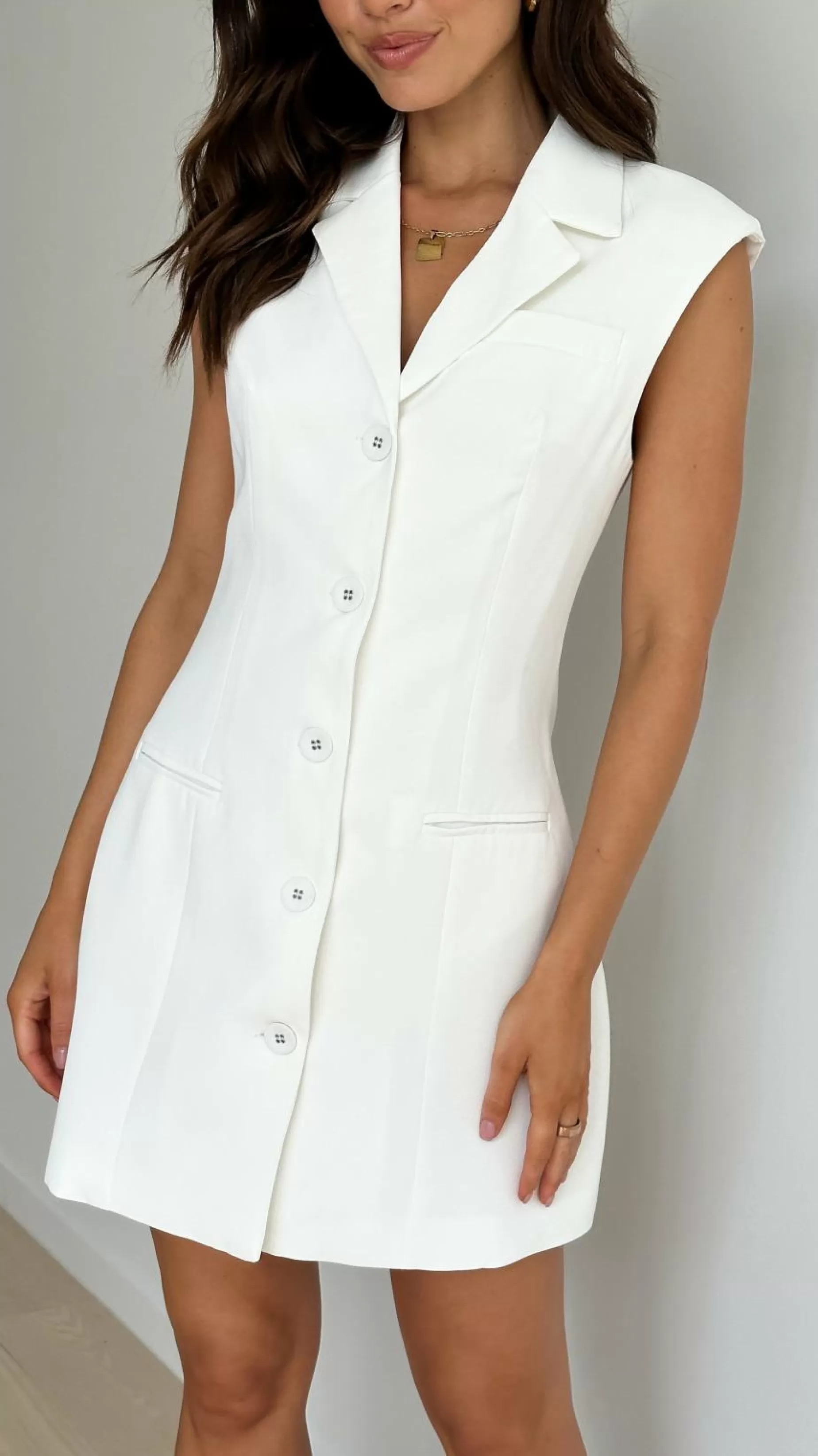 Tayli Blazer Dress - | Billy J Sale