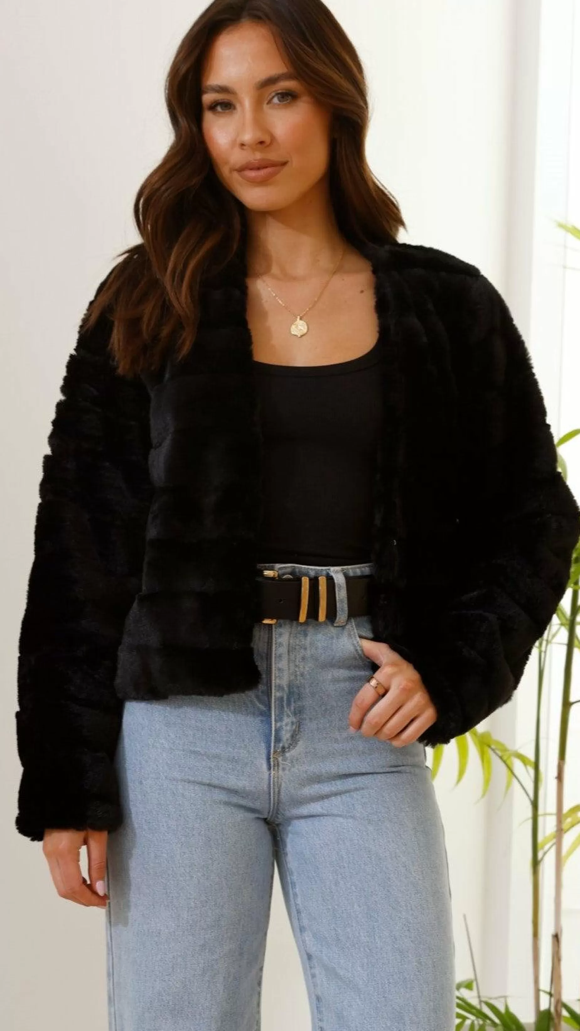 Tully Crop Jacket - | Billy J Sale