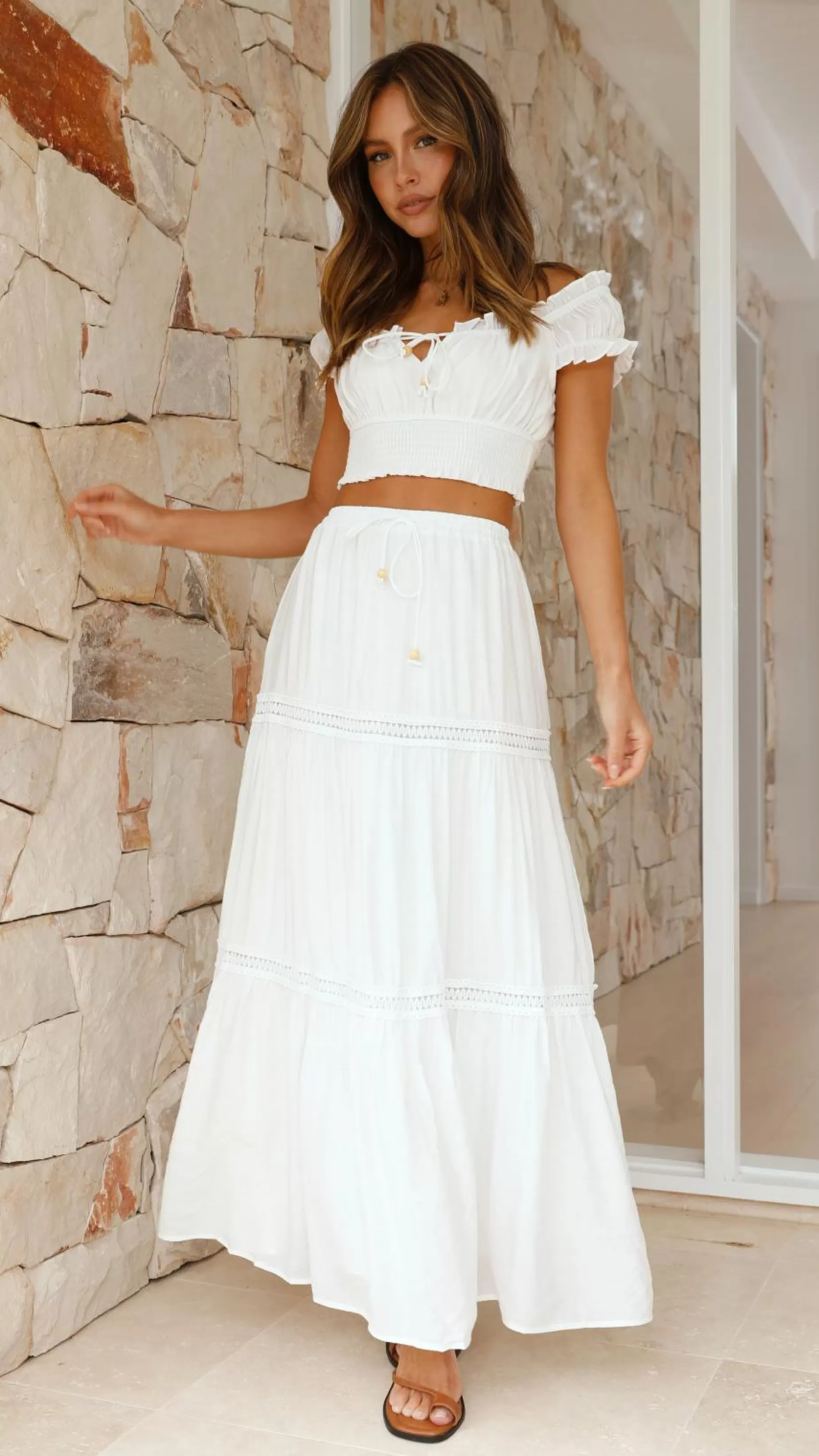 Vanida Maxi Skirt - | Billy J Flash Sale