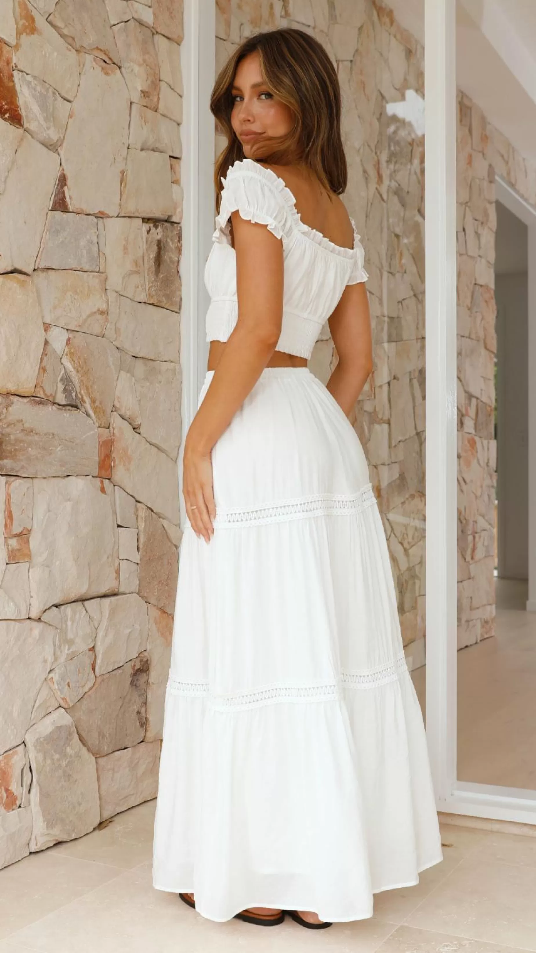 Vanida Maxi Skirt - | Billy J Flash Sale