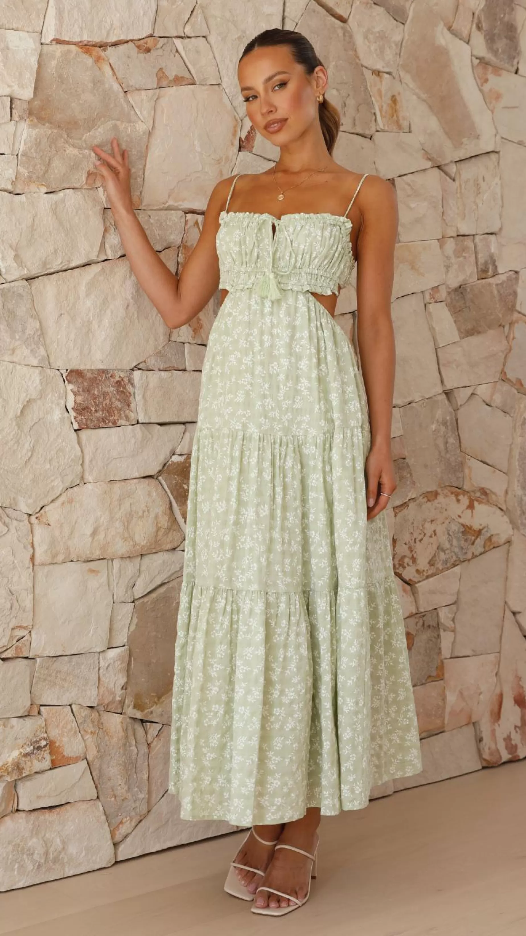 Vella Midi Dress - | Billy J New